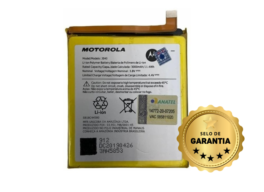 Bateria Motorola Je40 Moto G7 Play Xt1952